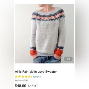 Super soft, size Large sweater. New with Tags but no brand listed.
